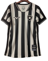 2026-27 Women Botafogo Home Black White Soccer Jersey