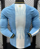 2026-27 Argentina Messi Farewell Match Long Sleeve Player Version Soccer Jersey