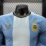 2026-27 Argentina Messi Farewell Match Long Sleeve Player Version Soccer Jersey