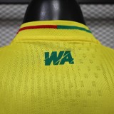 2026-27 Mens Mali Away Yellow Player Version Soccer Jersey