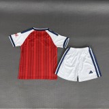 2027-28 Kids Arsenal Home Red Soccer Jersey