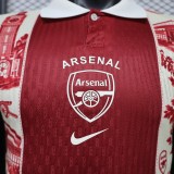 2026-27 Arsenal Royal Red Special Edition Player Version Soccer Jersey