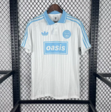 2025-26 Ad Oasis Joint Edition #25 White Polo Short Sleeve