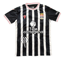 2026-27 Mens Cartagena Home Black White Soccer Jersey