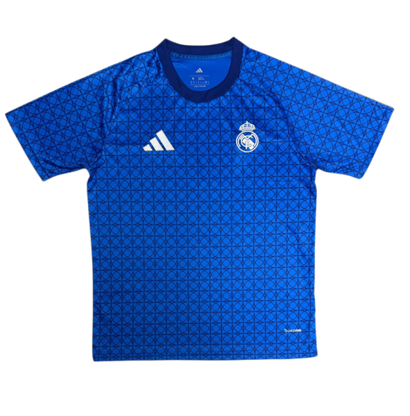 2026-27 Real Madrid Blue Pre-Match Training Shirts