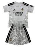 2026-27 Kids Real Madrid Goalkeeper Grey Soccer Jersey