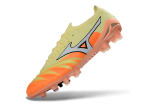 M yellow orange nail Soccer Shoes 086