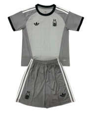 2026-27 Kids Nottingham Forest Goalkeeper Grey Soccer Jersey