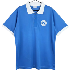 1965-1966 Napoli Home Blue Retro Soccer Jersey