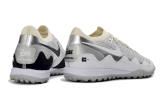 N Grey Flat Soccer Shoes 029