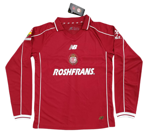 2026-27 Mens Toluca Home Long Sleeve Soccer Jersey