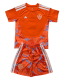 2026-27 Kids Leeds United Orange Goalkeeper Soccer Jersey