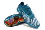N Blue Nail Soccer Shoes 025