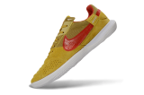 N Yellow Flat Soccer Shoes 020