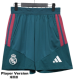 2026-27 Mens Real Madrid Green Player Shorts Pants