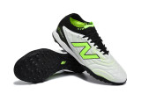 Bai white black flat Soccer Shoes 083