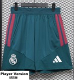 2026-27 Mens Real Madrid Green Player Shorts Pants