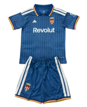 2026-27 Kids Como Home Blue Soccer Jersey