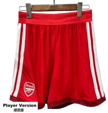2026-27 Mens Arsenal Red Player Version Shorts Pants