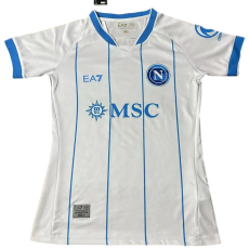 2026-27 Women Napoli Away White Soccer Jersey