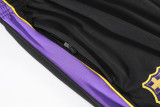 2026-27 Kids Barcelona Black Half Pull Training Suit