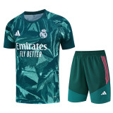 2026-27 Mens Real Madrid Special Edition Green Training Short Suit