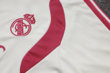 2026-27 Kids Real Madrid Beige Half Pull Training Suit E26130#