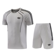 2026-27 AD18 Light Gray Training Short Suit