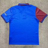 2026-27 Barcelona Special Edition Polo Red Blue Fans Soccer Jersey