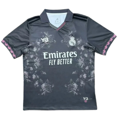 2026-27 Real Madrid Black Y-3 Special Edition Polo Soccer Jersey