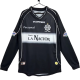 2002 Club Olimpia Away Black Long Sleeve Retro Soccer Jersey