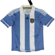 2012 Mens Argentina Home Retro Soccer Jersey