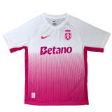 2026-27 Mens Sporting Lisbon White Pink Training Shirts