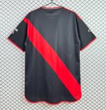 2000-01 Rayo Vallecano Away Black Retro Soccer Jersey