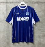 2026-27 Mens Sassuolo Third Away Blue Fans Soccer Jersey