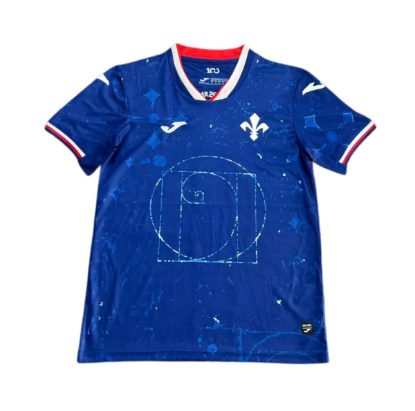2026-27 Mens Fiorentina 100th Anniversary Blue Soccer Jersey