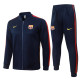 2026-27 Mens Barcelona Cyan Long Pull Training Suit A26081#