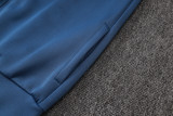 2026-27 Argentina Grey Blue Long-Pull Training Suit  A26080#