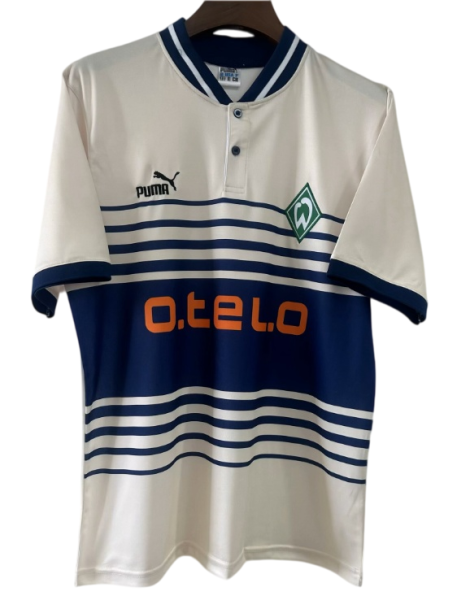 1998 Werder Bremen Away Retro Soccer Jersey