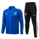 2026-27 Mens Chelsea Blue Long Pull Training Suit  A26093#