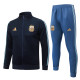 2026-27 Argentina Royal Blue Long-Pull Training Suit   A26090#