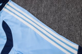 2026-27 Mens Ajax Light Blue Half Pull Training Suit B26103#