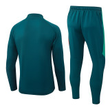 2026-27 Mens Portugal Half Pull Green Training Suit