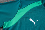 2026-27 Mens Portugal Half Pull Green Training Suit
