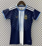 2026-27 Women Argentina Messi Farewell Match royal blue Fans Soccer Jersey