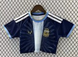 2026-27 Women Argentina Messi Farewell Match royal blue Cheerleader Shirt