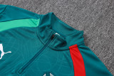 2026-27 Mens Portugal Half Pull Green Training Suit