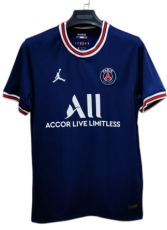 2021/22 Jordan Paris Saint-Germain Home Short Sleeve Kit