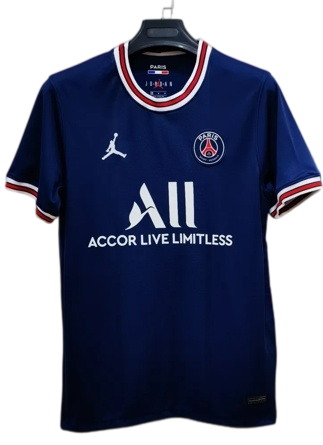 2021/22 Jordan Paris Saint-Germain Home Short Sleeve Kit