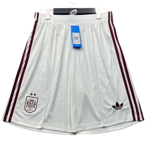 2026-27 Mens Spain Away White Shorts Pants (have two stars ⭐⭐)